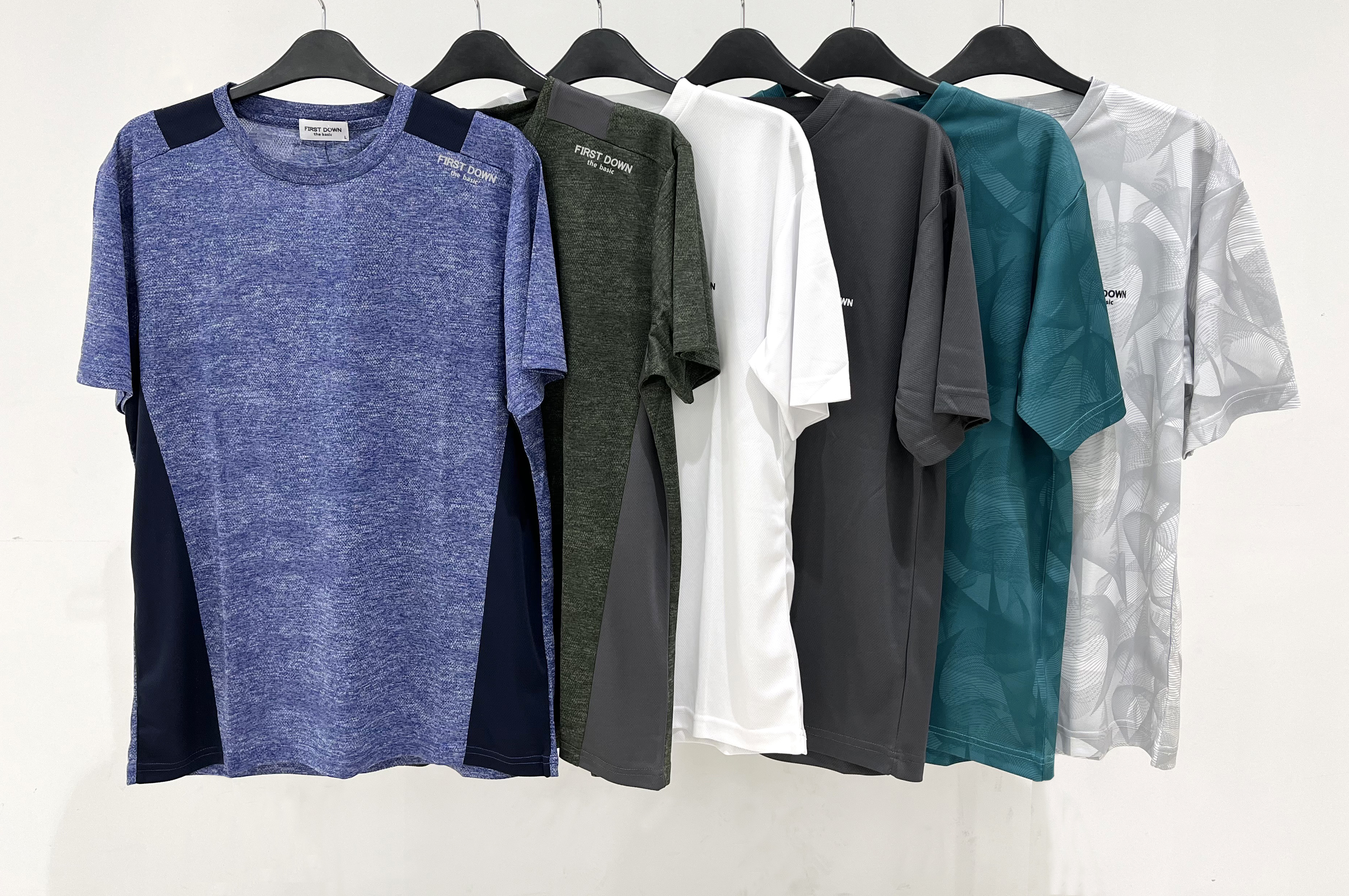 メンズ　メッシュ半袖Tシャツ